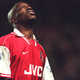 Ian Wright during his playing days for Arsenal